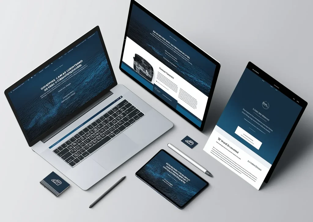 Design sofisticado na criação de sites profissionais para psicólogos e terapeutas